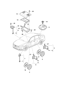 5GD035453-Speaker sub-assy