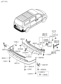 866114H000-COVER-RR BUMPER