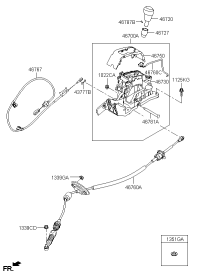 467004X100-LEVER ASSY-ATM
