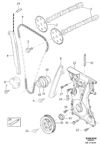 999413-GASKET,CYL HEAD RH-L494