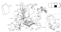 87016JG34A-SWITCH ASSY-FRONT SEAT,RH