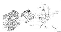 14041JG30A-ORNAMENT ASSY-ENGINE COVER