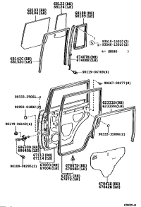 6233260010B1-WEATHERSTRIP, RR