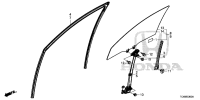 72210T7JH01-REG ASSY L,FR DOO