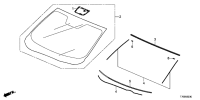 91568TA0A00-Clip, frwshldupr