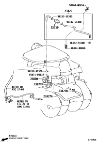 2382075091-HOSE ASSY, FUEL VAPOR FEED