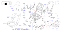 86400EW40A-HEADREST ASSY-FRONT SEAT