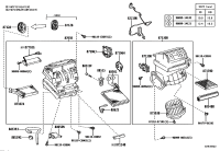 8710602600-DAMPER SERVO SUB-ASSY, AIR CONDITIONER RADIATOR, NO.1