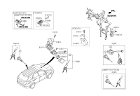 819052Z021-KEY & CYLINDER SET-LOCK