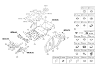 712382S000-EXTENTION ASSY-COWL SIDE MTG,L