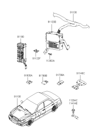 9110009120-WIRING ASSY-MAIN
