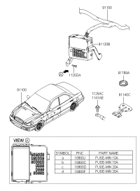 9110009104-WIRING ASSY-MAIN