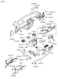 945103K950-CLOCK ASSY-DIGITAL