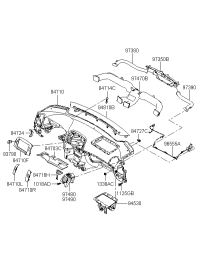 974703K000-CONNECTOR ASSY-HEATER TO AIR V