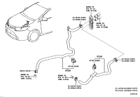 872090D290-HOSE, HEATER WATER, INLET