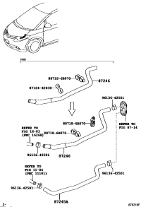 8720928A00-HOSE, HEATER WATER, INLET