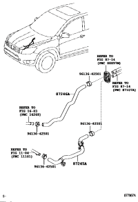 8720942060-HOSE, HEATER WATER, INLET