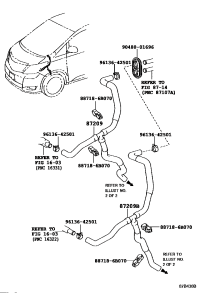 8720958201-HOSE SUB-ASSY, WATER