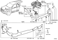 872070G022-PIPE & HOSE SUB-ASSY, WATER C