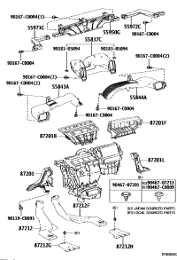 872010E230-DUCT SUB-ASSY, AIR, NO.3