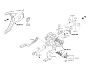 97285C31004X-Lid assy., r. lwr