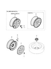 0K2M237170-CAP-WHEEL