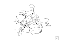 956803J100-Sensor assy-ABS real wheel, lh