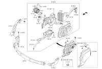 97940A1000-DUCT ASSY-RR A/CON LH, NO1