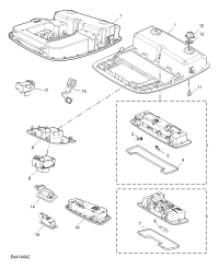 10167369NBC-Console assy-roof