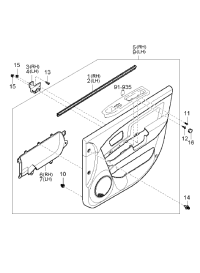 0K2C059821-WTHSTP-GLASS IN., LH