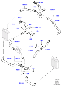 LR036475-Compressed air hose