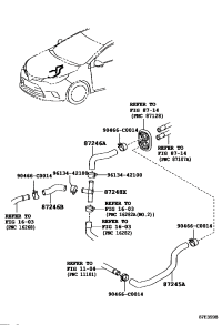 872450F250-HOSE, WATER