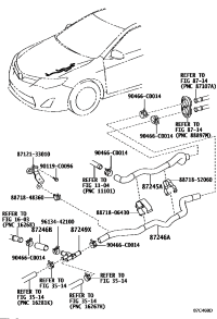8724506A80-HOSE, HEATER WATER, INLET