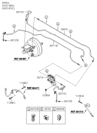 587111D000-TUBE-M/CYL TO FR BRAKE RH