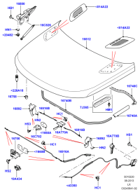 LR034447-GASKET,W.PUMP INLET