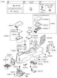 846401F100EZ-INDICATOR ASSY-SHIFT LEVER