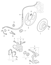 BRAKE DISC RR/A3/OCT/GOL/JET/1