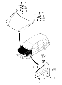 0K2FA52112-REINF-FENDER,RH