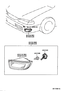8121033120-LAMP ASSY, FOG