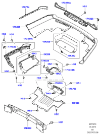 LR034248-REINF ASSY-RAD CORE UPR