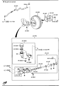 GR1A43490C-Hose, vacuum