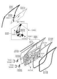 760030M000-Door assy-front lh