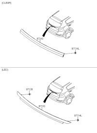 87310H3000-GARNISH ASSY-TAIL GATE