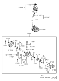 571001E000-PUMP ASSY-POWER STEERING OIL
