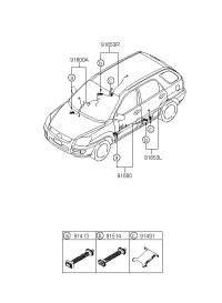 918601F010-WIRING ASSY-ENG GROUND