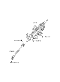 COLUMN ASSY-UPPER