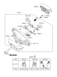 967002P000GBC-SWITCH ASSY-STRG REMOTE CONT L
