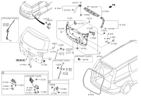 81782A9100-BRACKET ASSY-FR BUMPER SIDE,LH