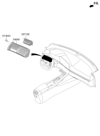 93712BU000NNB-Bezel, switch