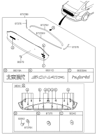 87379C1100-GASKET-SPACER,OIL CHARGING PIPE